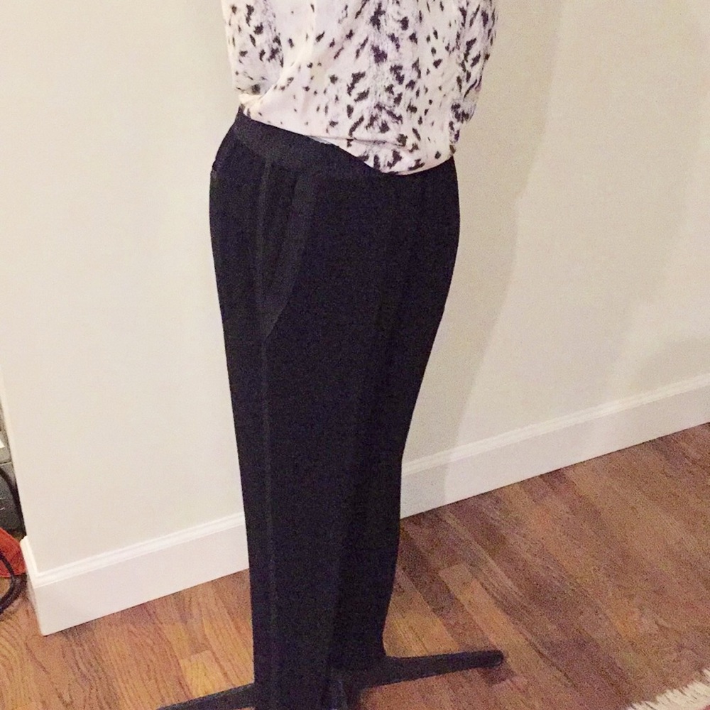 DKNY casual tuxedo style pants